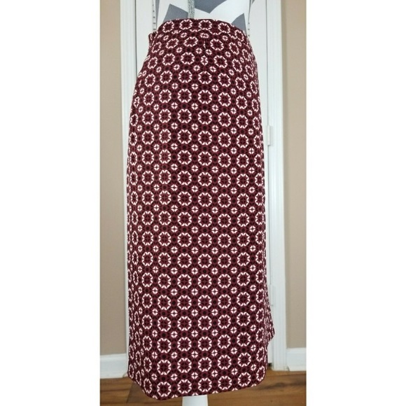 J crew soft pencil skirt in Rosewood - Picture 3 of 7